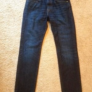 Men's J Crew 770 Slim Straight Jeans Size 32 X 34